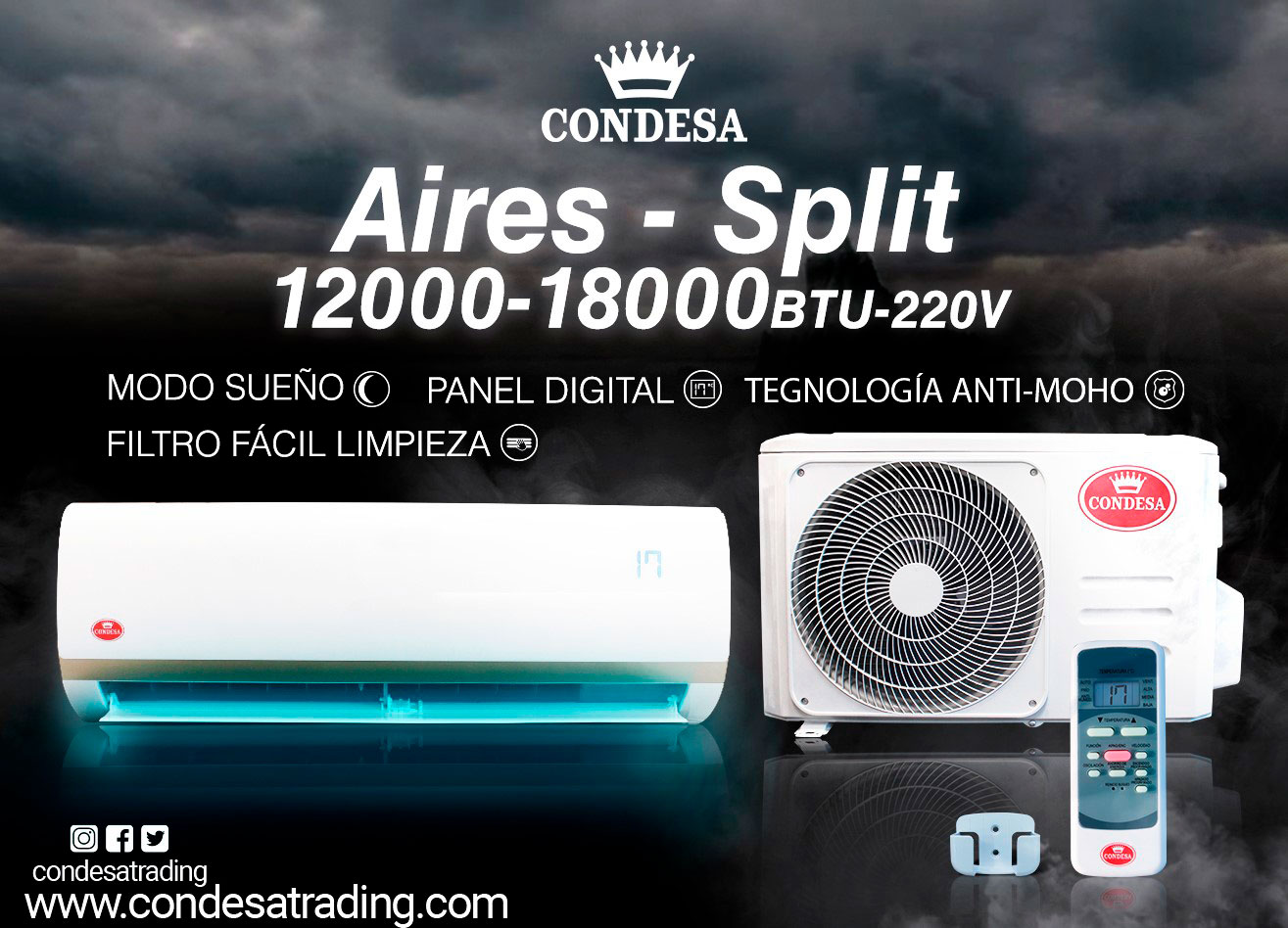 Condesa presenta su nuevo Aire Acondicionado Split