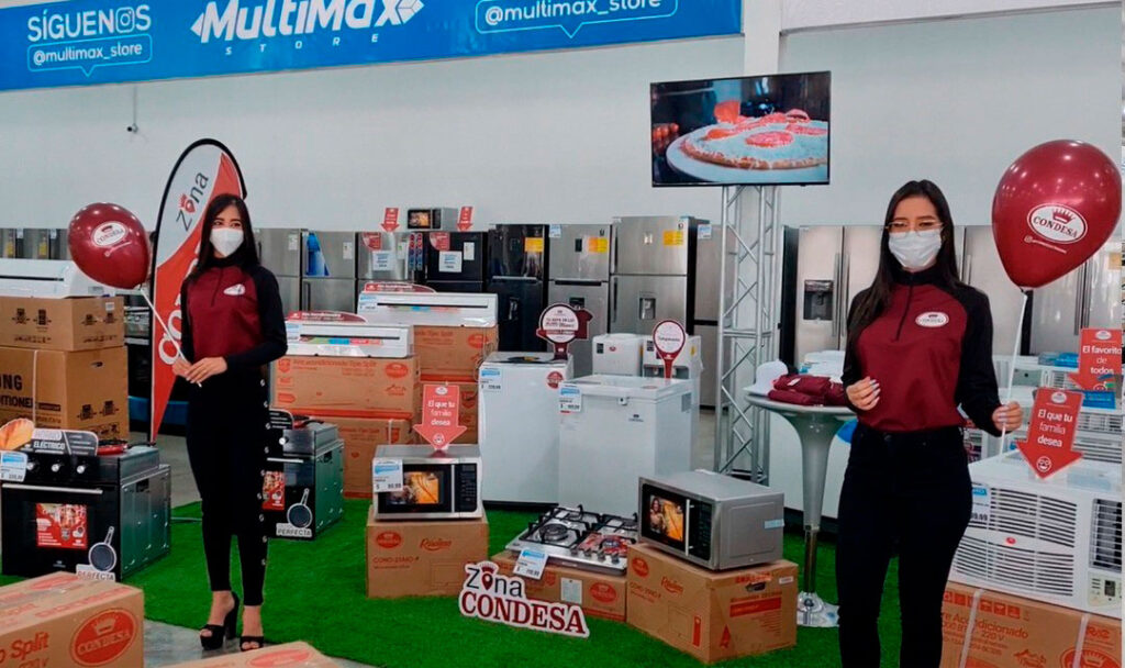 condesa presente en multimax store - Clean Reputation