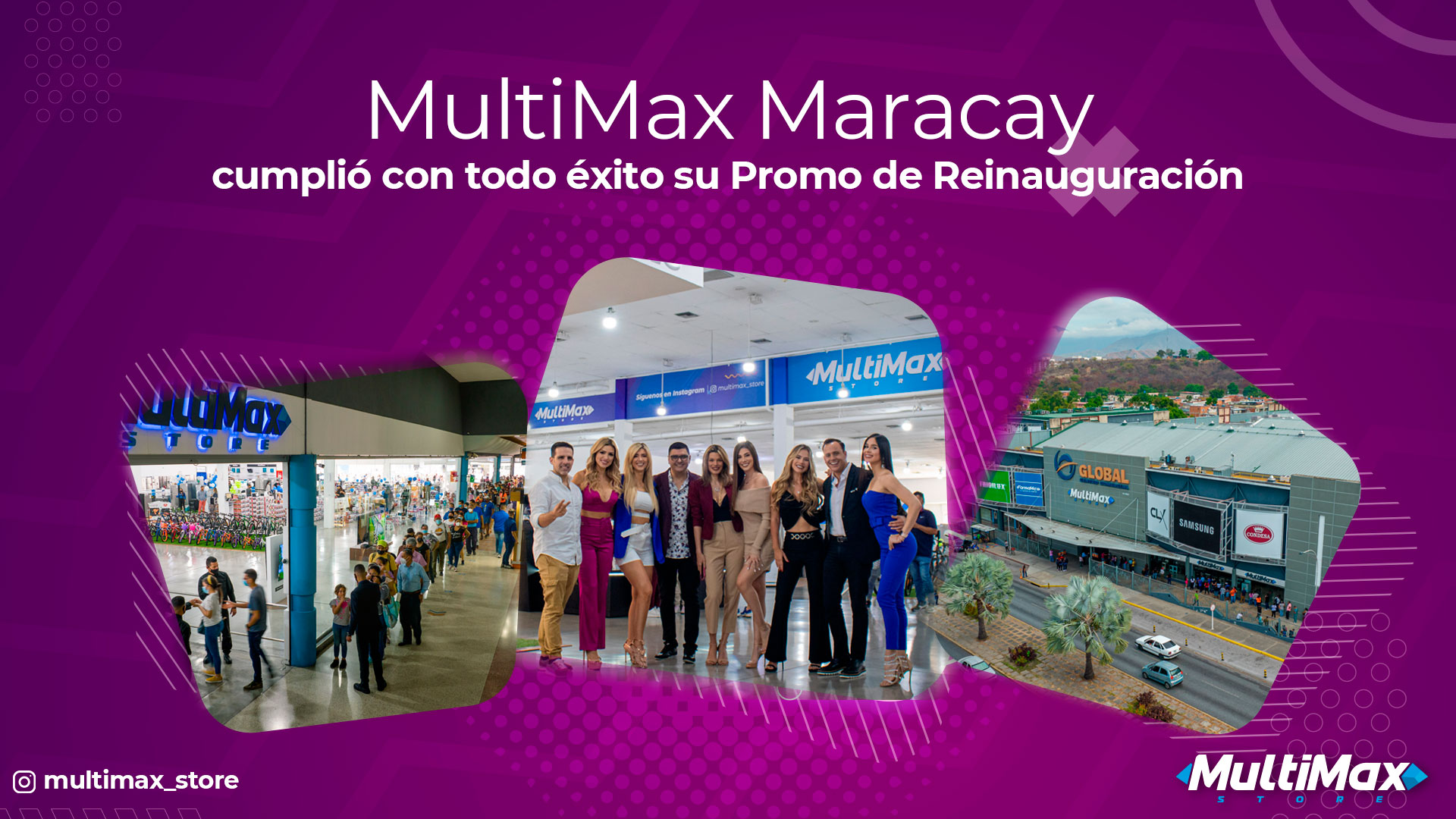 MultiMax Maracay cumplió con todo éxito su Promo de Reinauguración